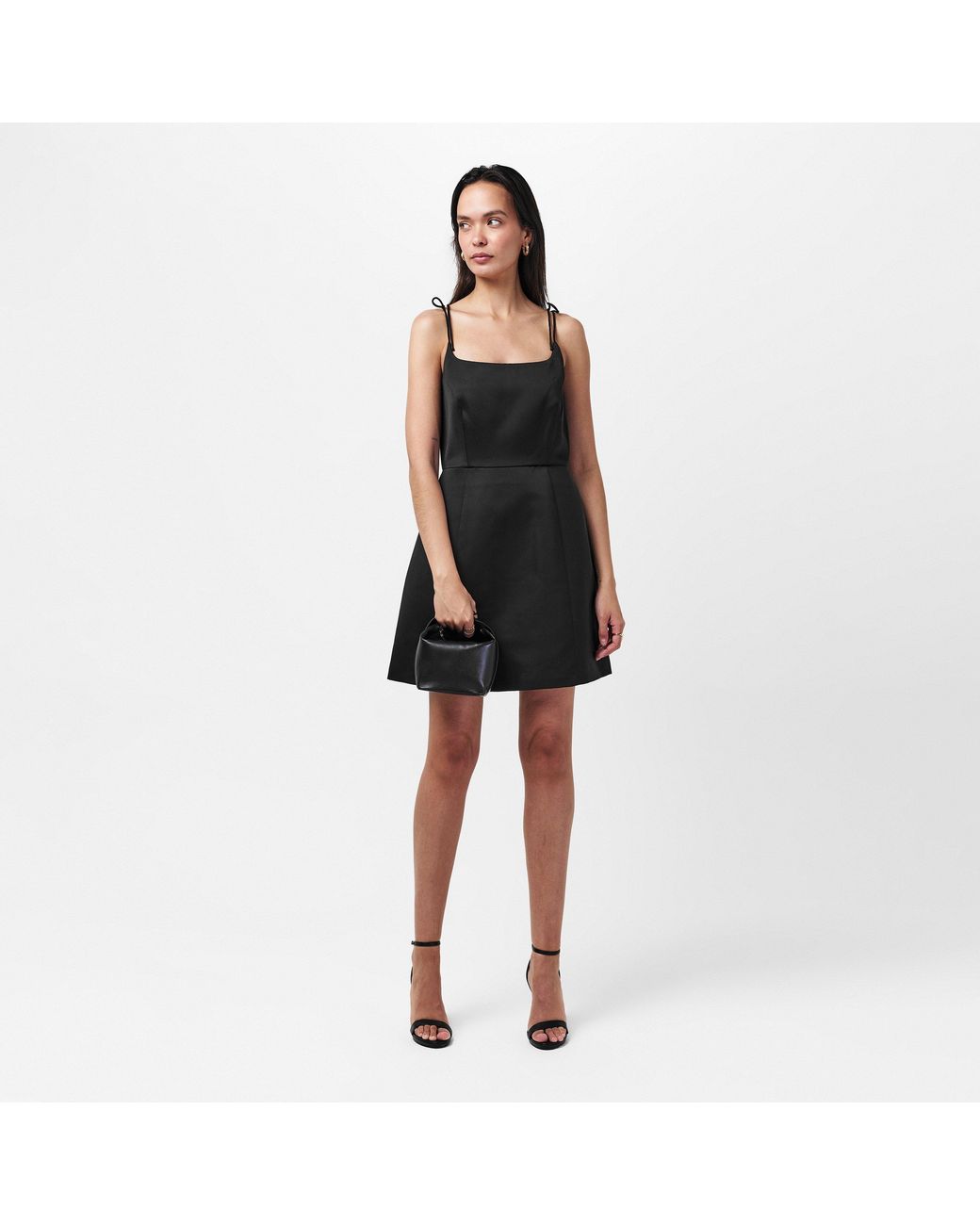 Ted Baker Black Tie Strap Mini Dress