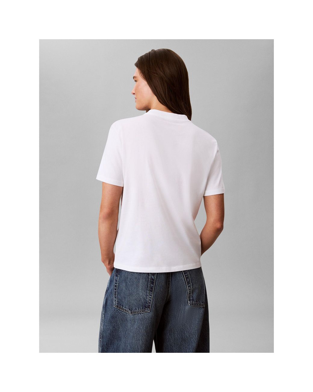 Calvin Klein White Logo T-Shirt