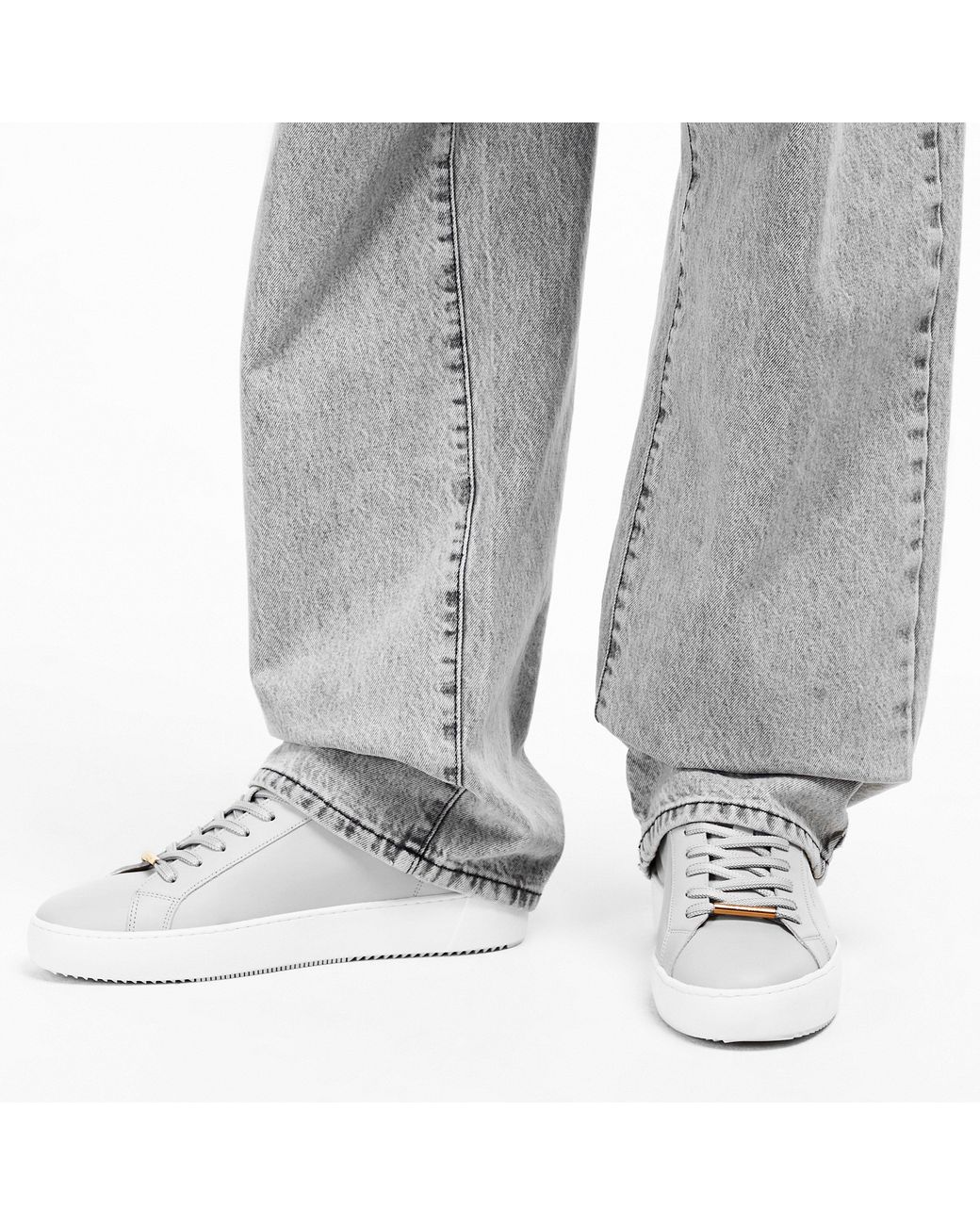 Android Homme White Zuma Low-Top Trainers for men