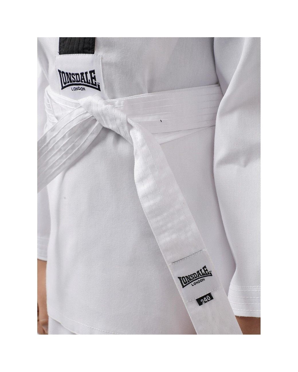 Lonsdale White Taekwondo Suit