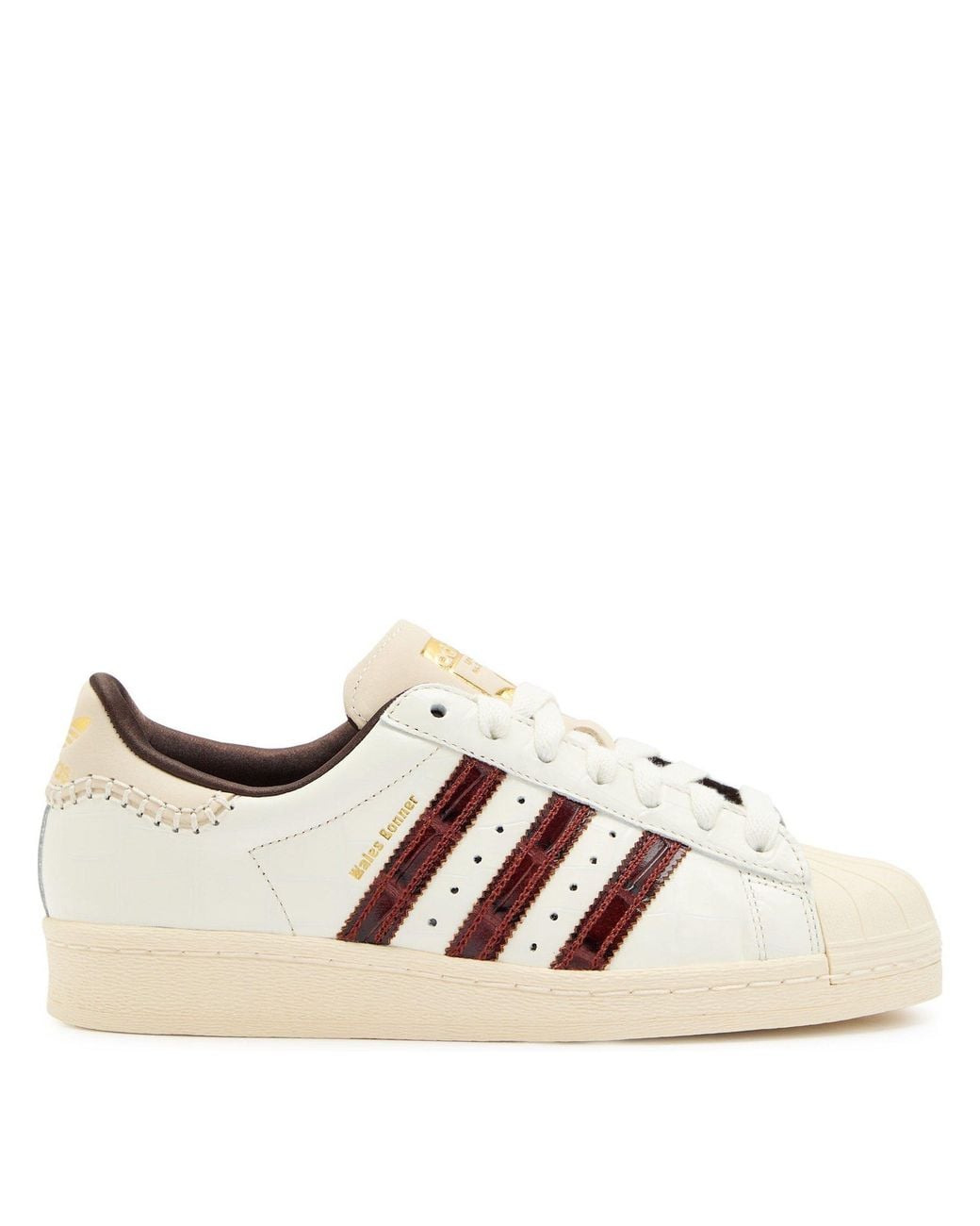 Adidas Originals Brown Wales Bonner Superstar Leather Low-Top Trainers