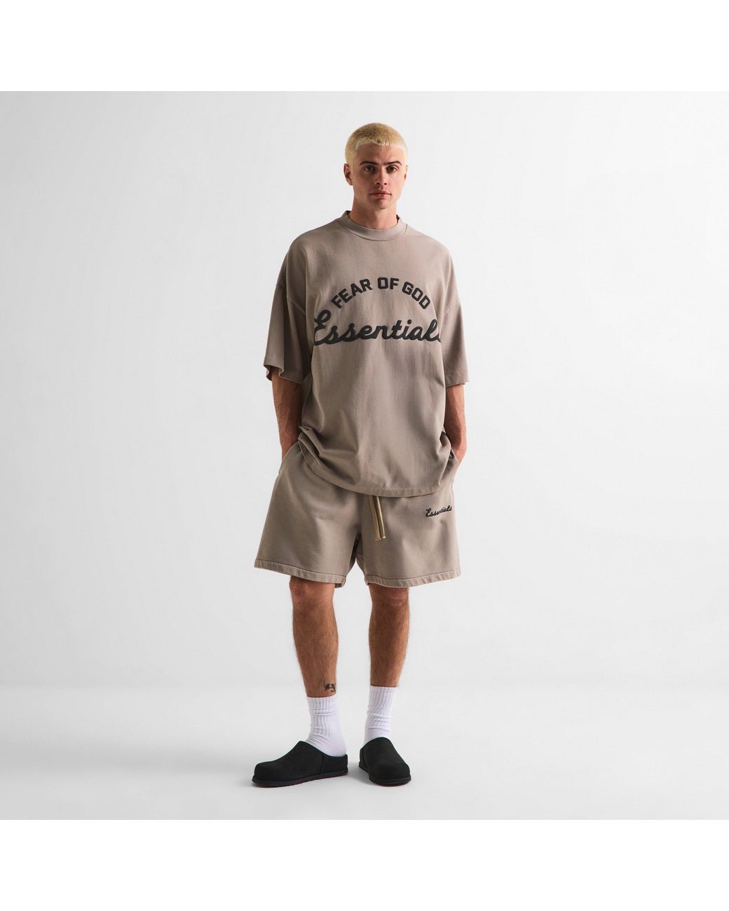Fear Of God Natural Oversized T-Shirt for men