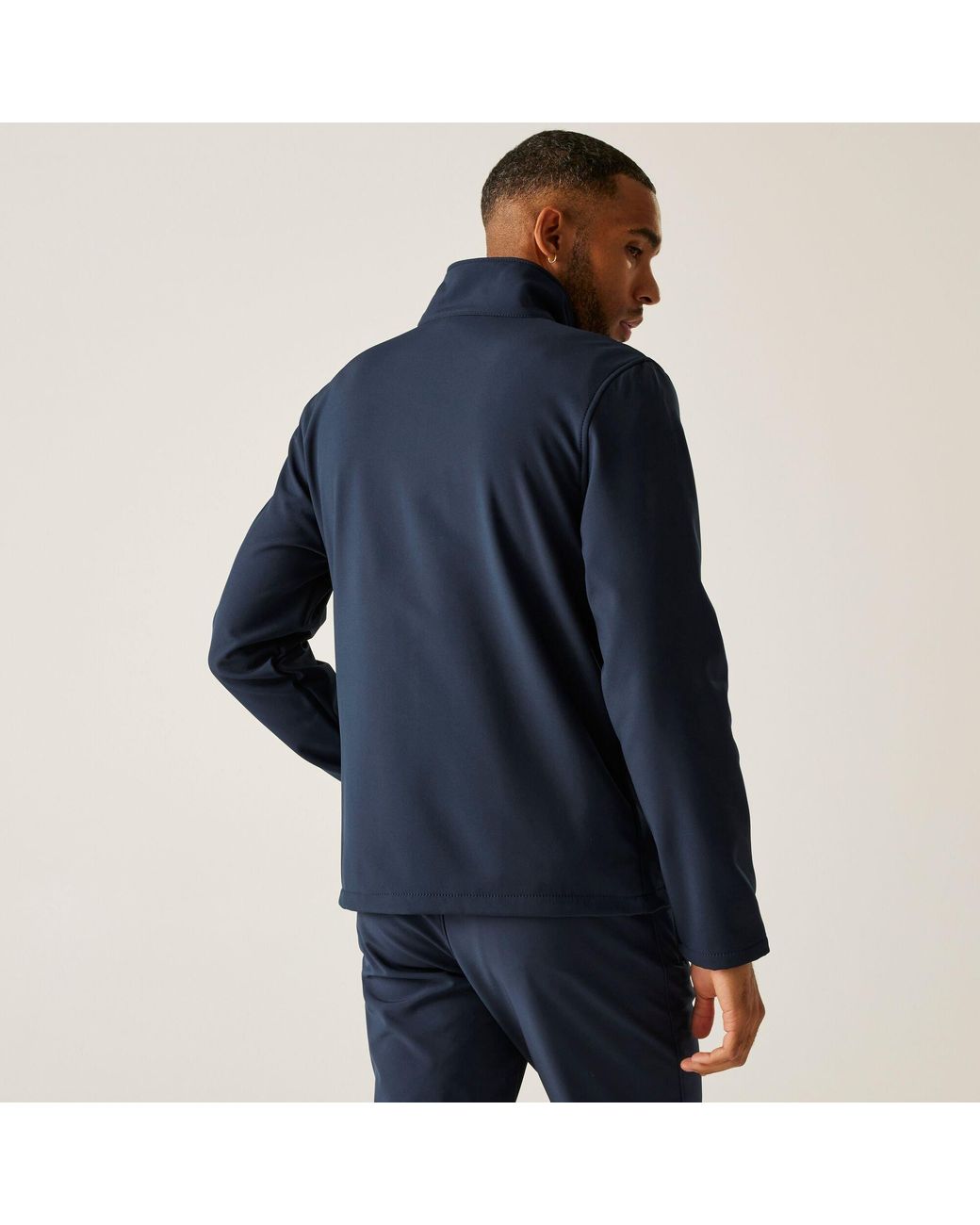 Regatta Blue Cera V Softshell Midlayer for men