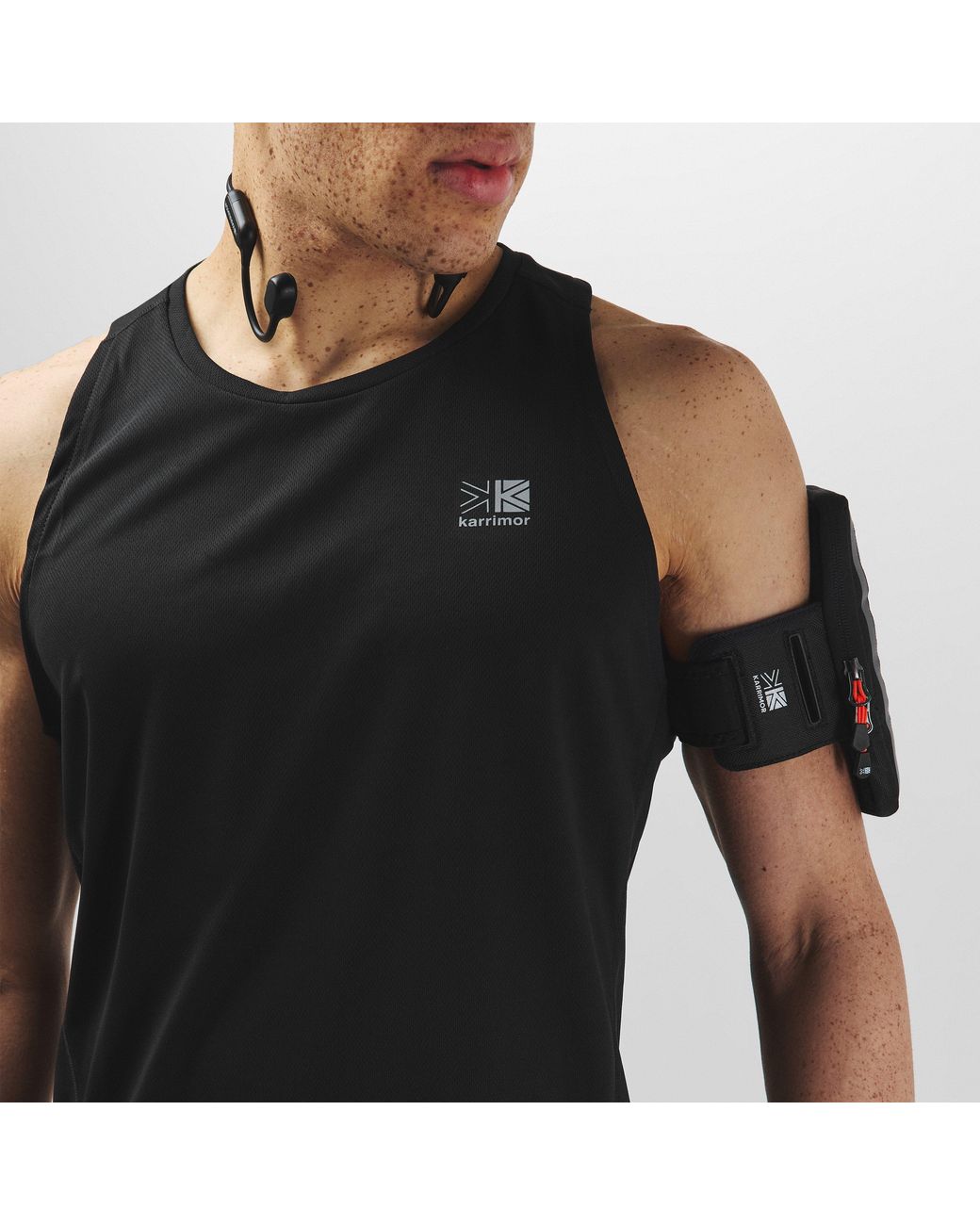 Karrimor Black Run Vest for men