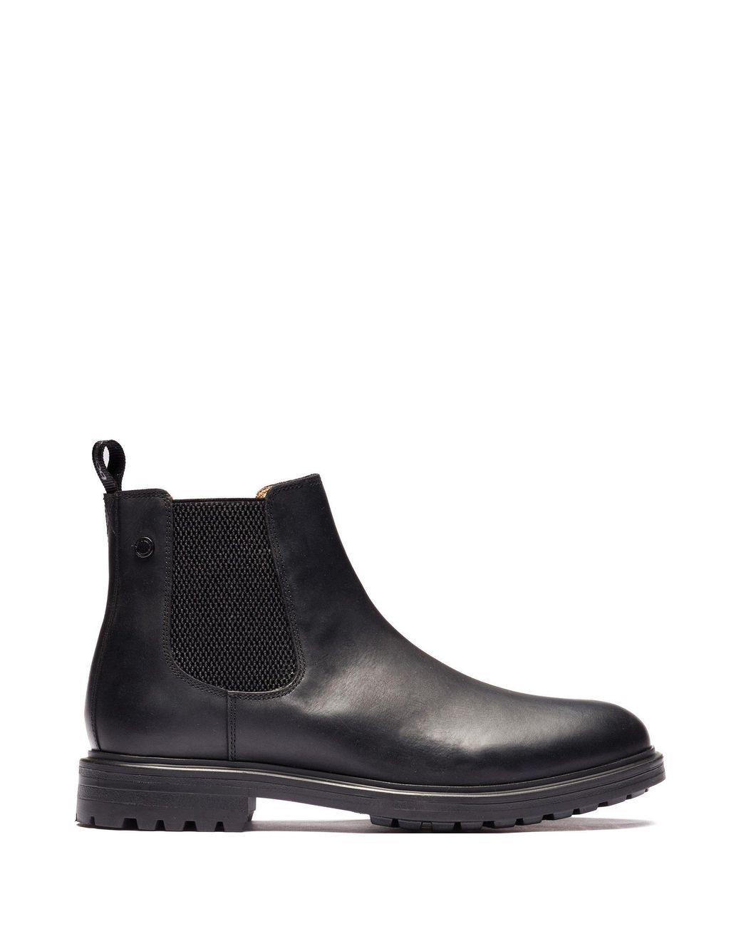 Base London Black Roebuck Chelsea Boot for men