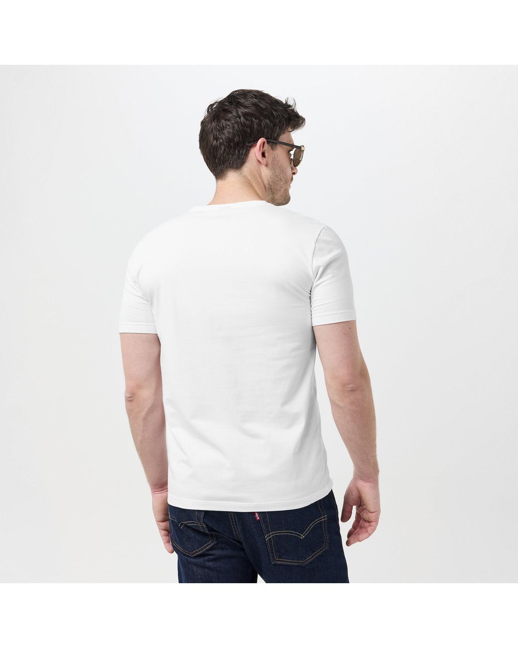 Boss White Spirit Regular Fit T-Shirt for men