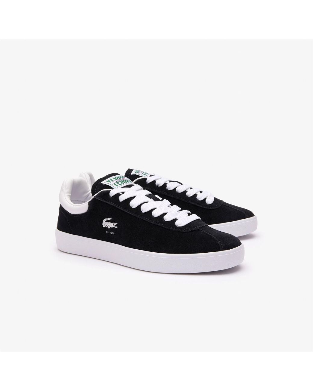 Lacoste Black Baseshot Trainers
