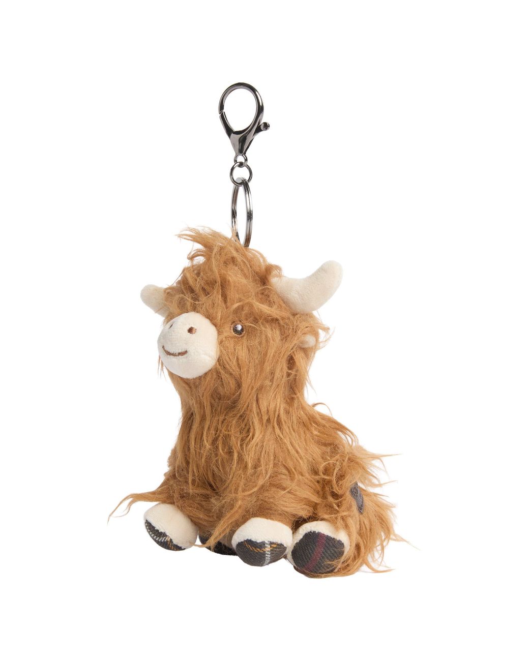 Barbour Brown Animal Keyring