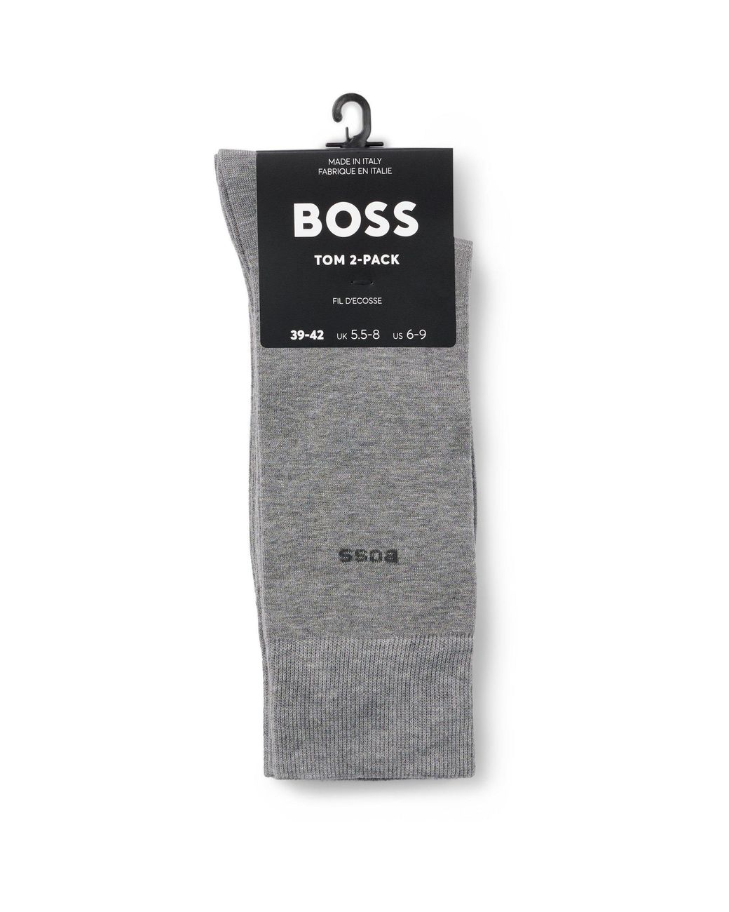 Boss Black Breathable Reinforced Crew Socks for men