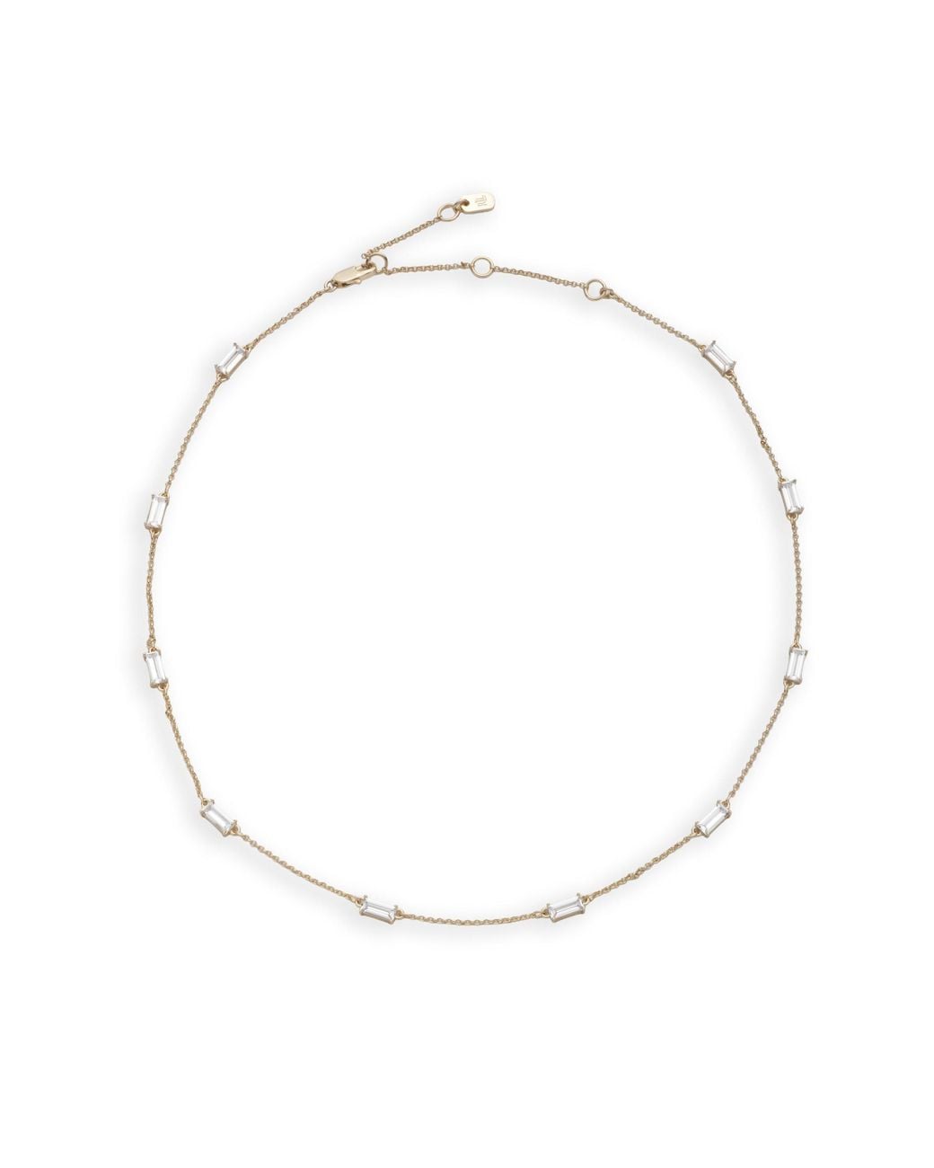 Ralph Lauren Metallic Lauren Ralph Lauren Tone & Crystal Station Collar Necklace