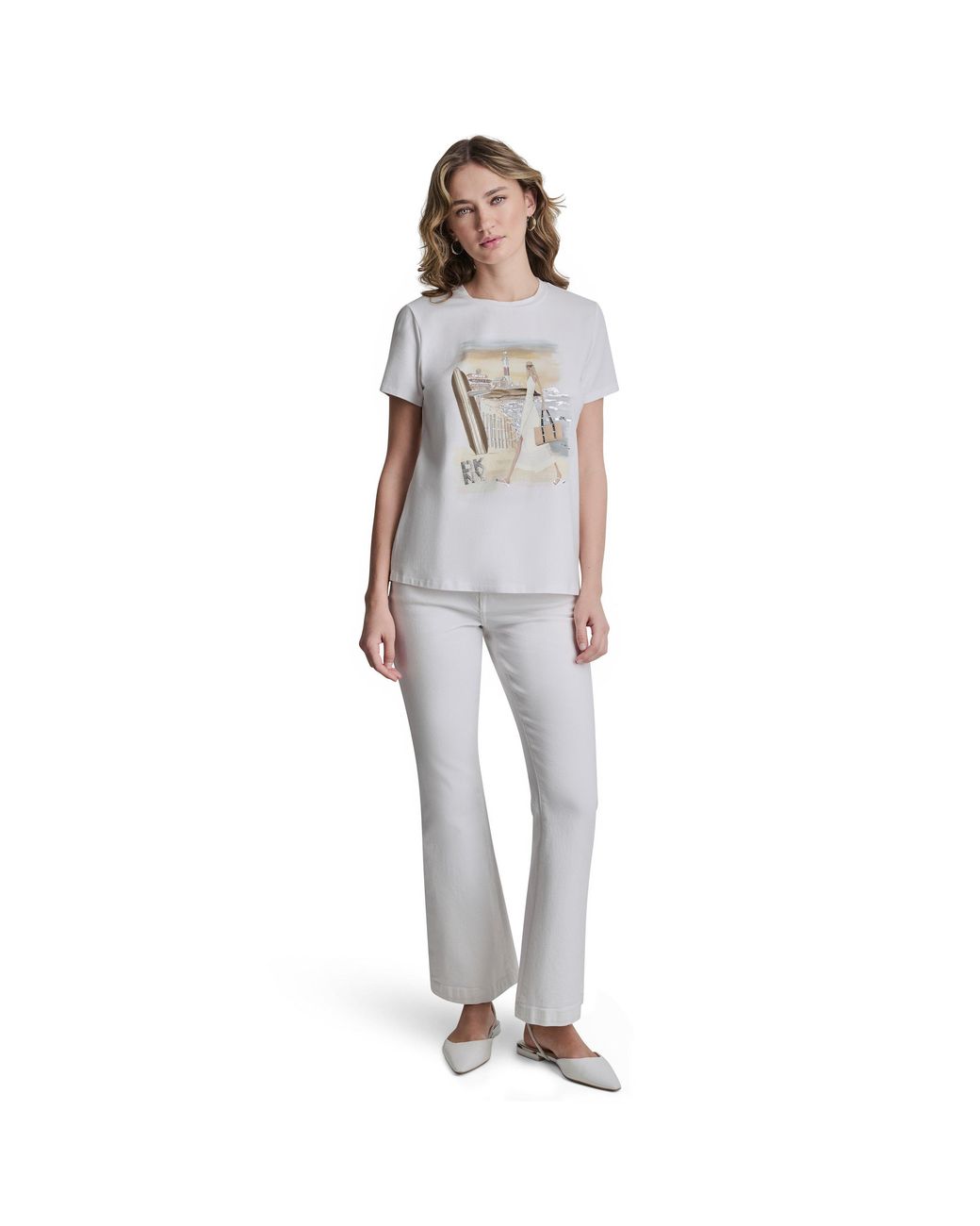 DKNY White T-Shirt