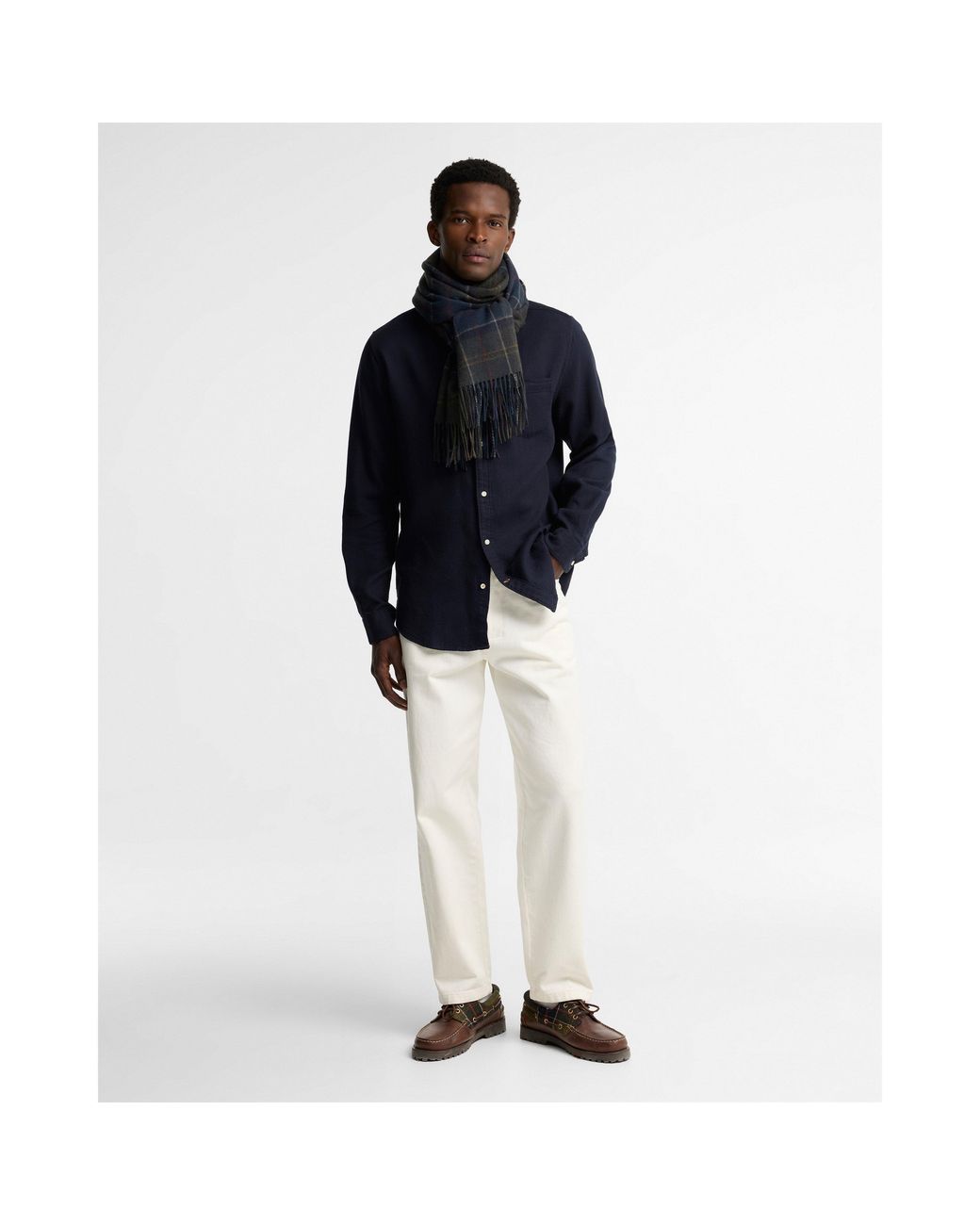 Barbour Blue B.Li Yorklane Trtn Scf 64