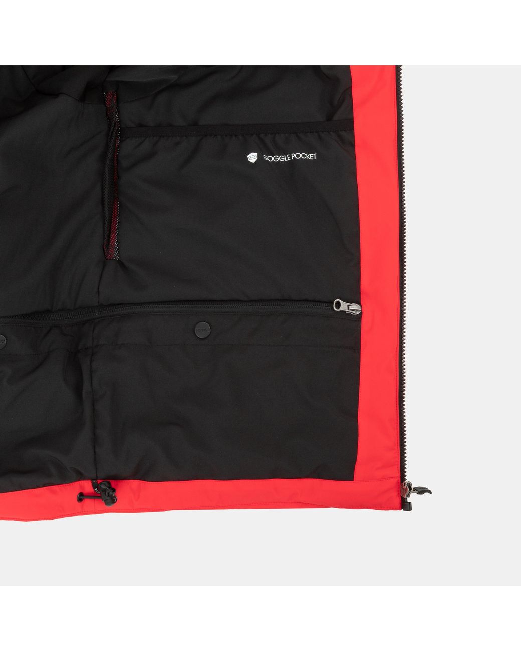 Nevica Red Vail Waterproof Windproof Synthetic Insulated Detachable Hood Ski Jacket for men