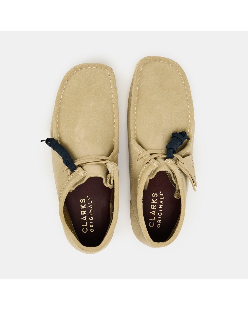 Clarks Natural Wallabee Boot Moc Toe Formal Shoes for men