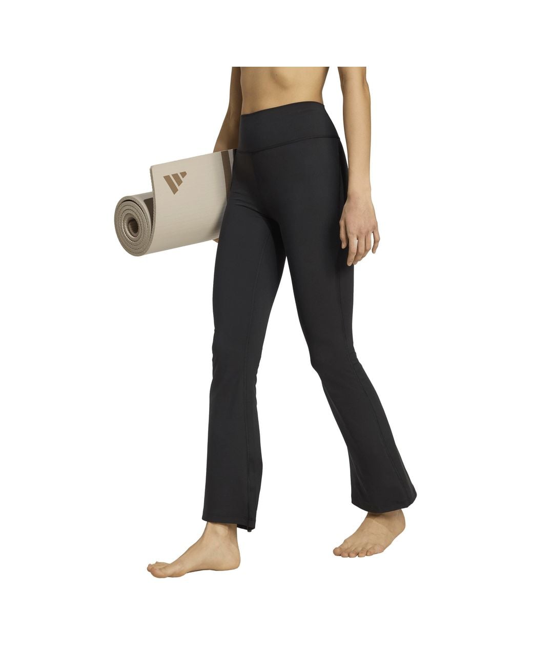 Adidas Black All Flare Performance Gym Leggings