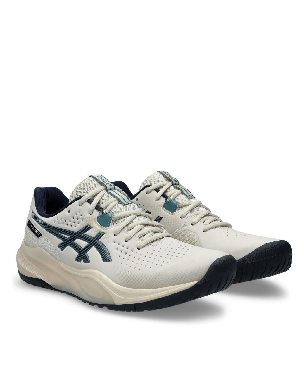 Asics White Tennis Shoes for men