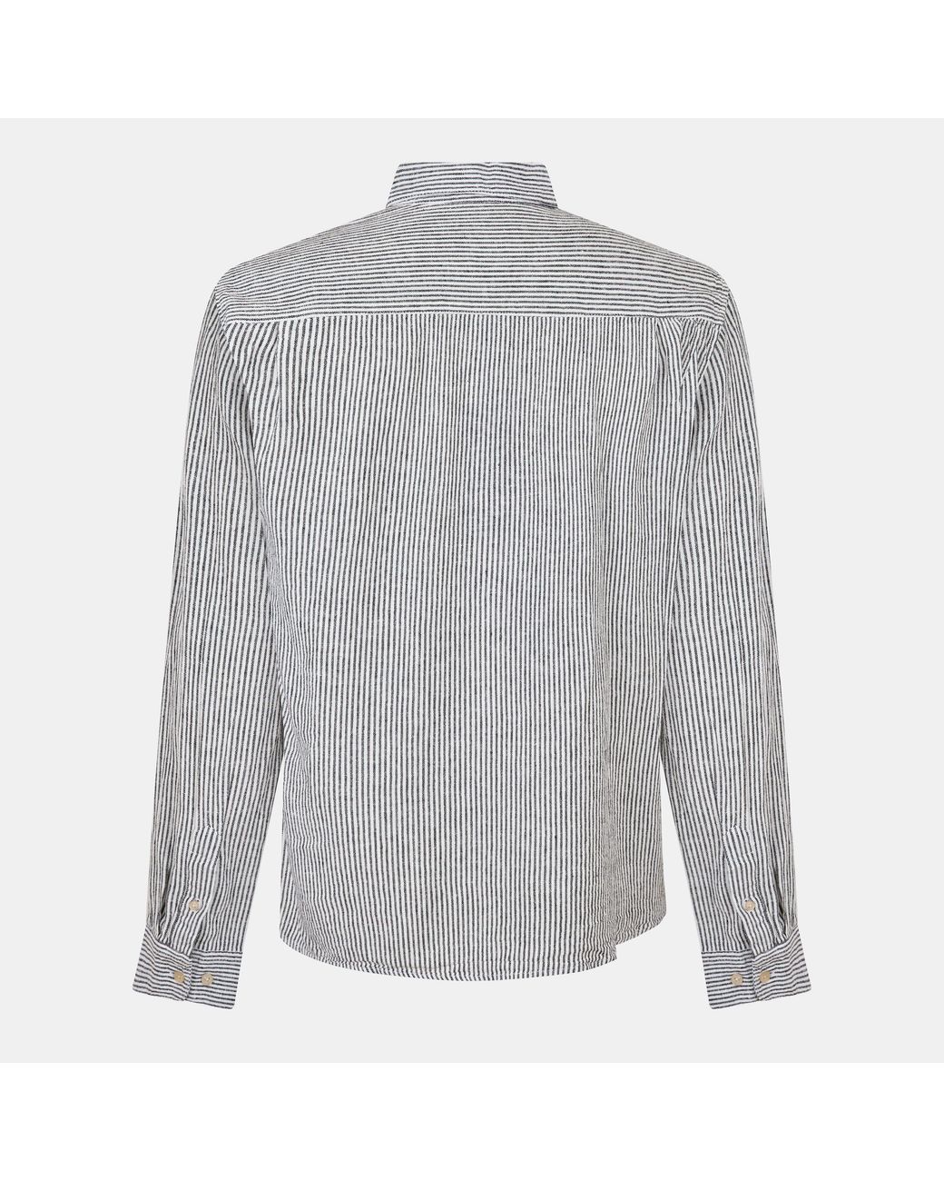 Peter Werth Gray Rascoe Long Sleeve Shirt for men