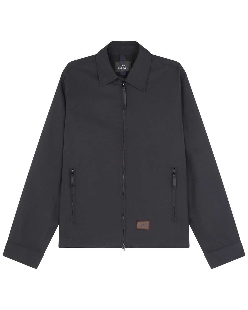 Paul Smith Blue Zipped Harrington Jacket for men