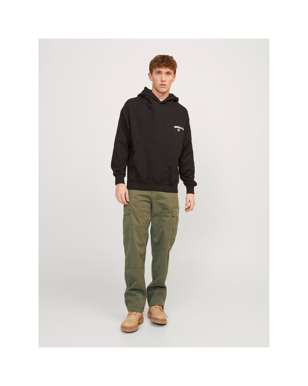 Jack & Jones Green And Harlow Cargo Trouser for men