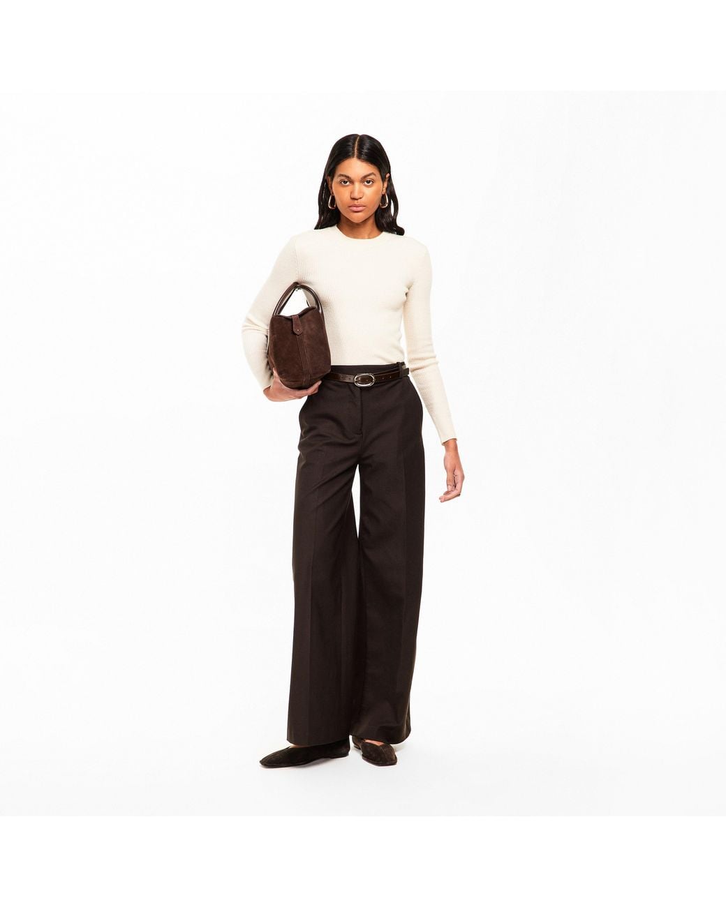Joseph Black Yukio Straight Leg Trousers