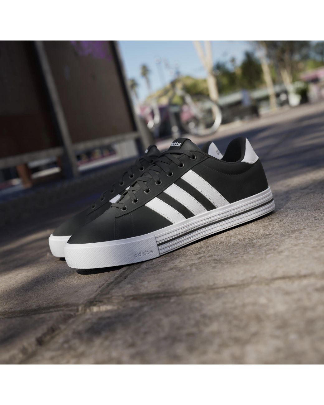 Adidas Black Daily 4.0 Shoes Adults for men