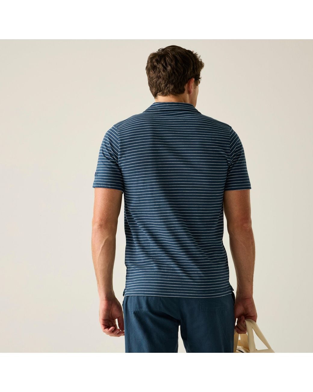 Regatta Blue Hadvo Breathable Polo Shirt for men