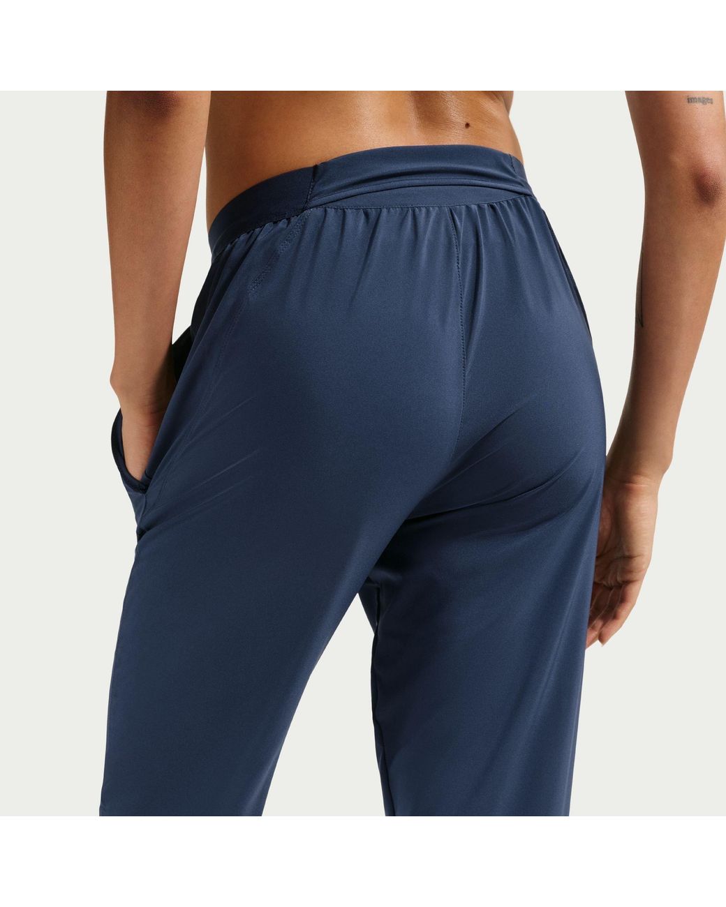 Nike Blue Df Tempo Performance Tracksuit Bottom