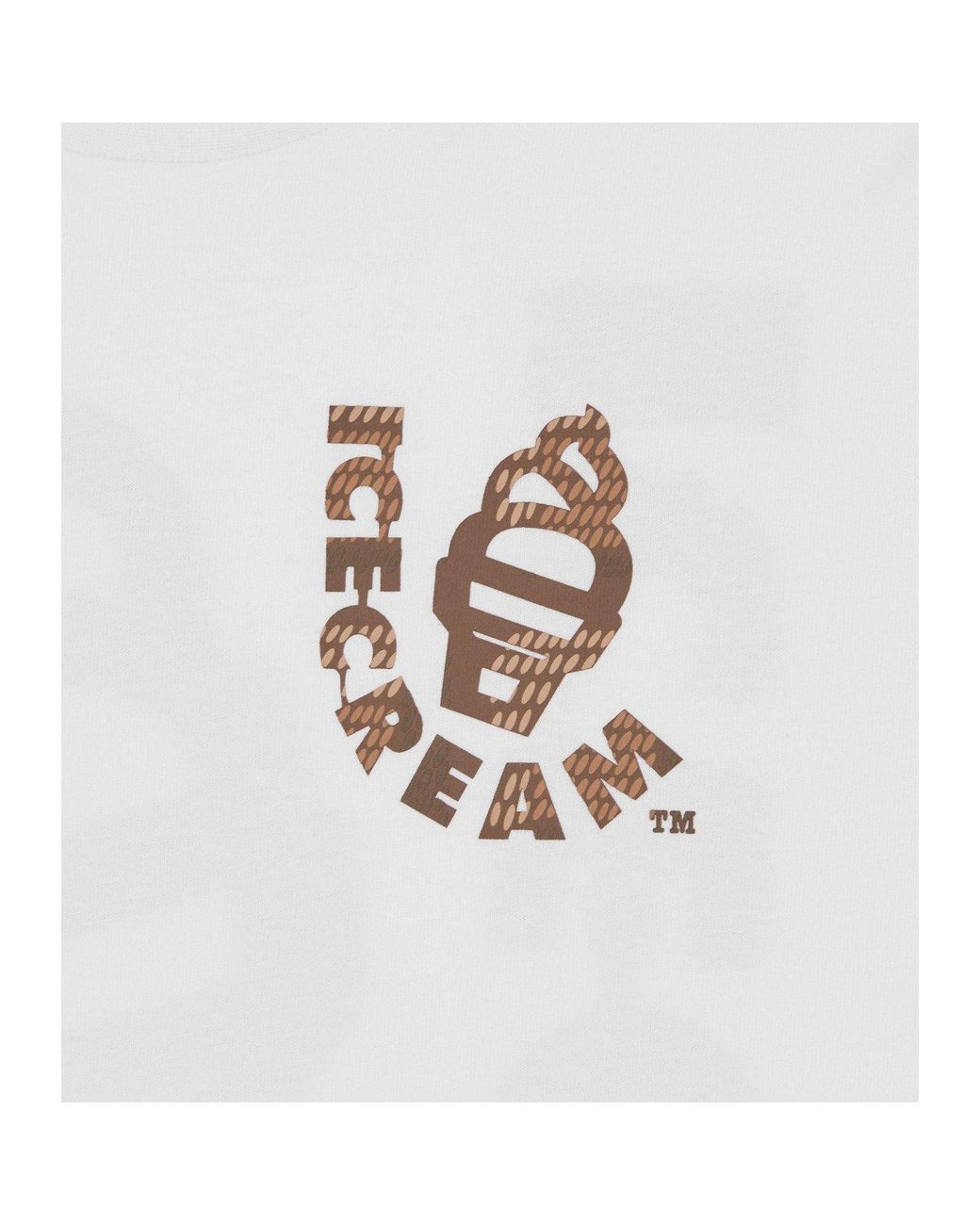 ICECREAM White Waffle Cone T-Shirt for men