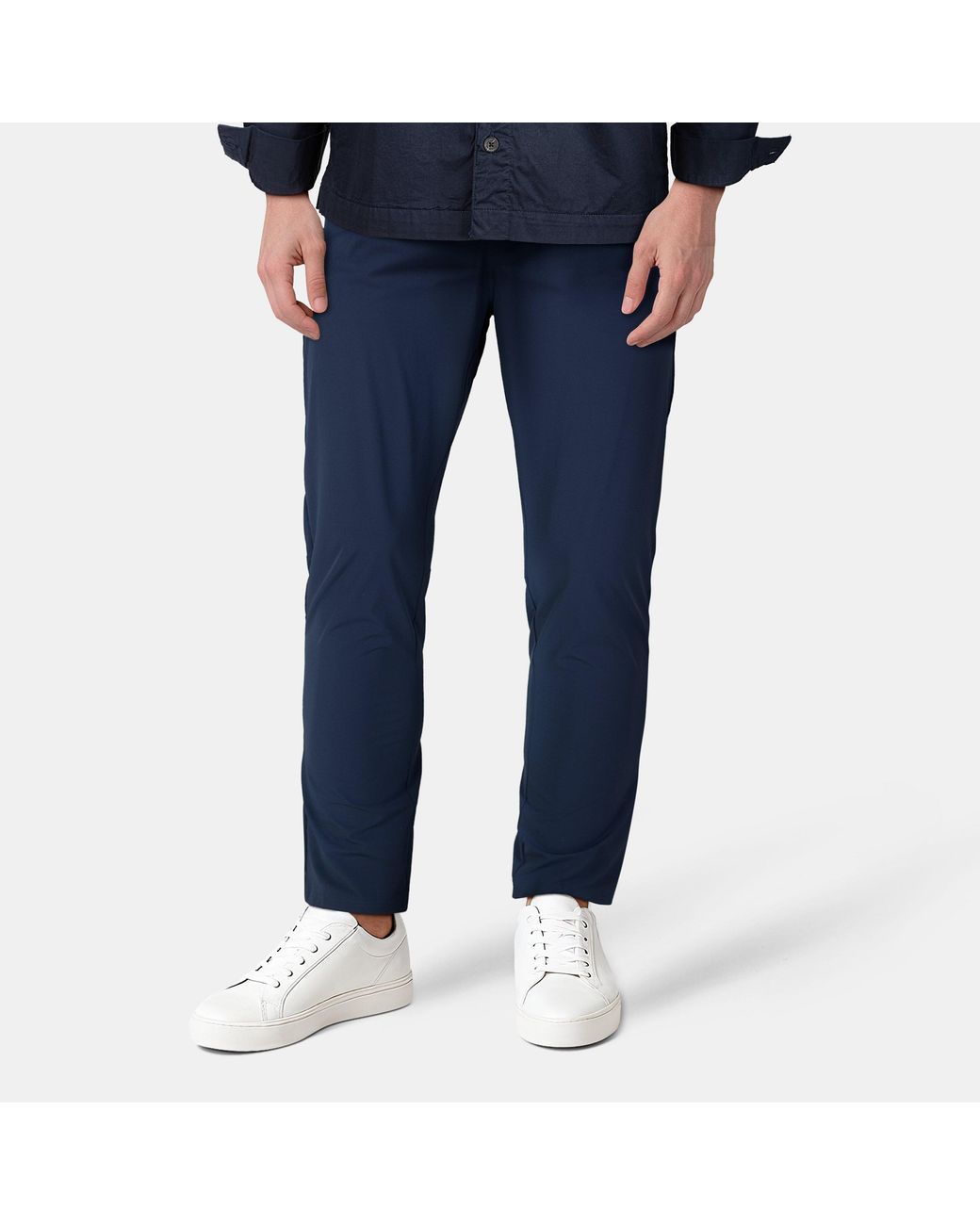 Lyle & Scott Blue Slim Trousers for men
