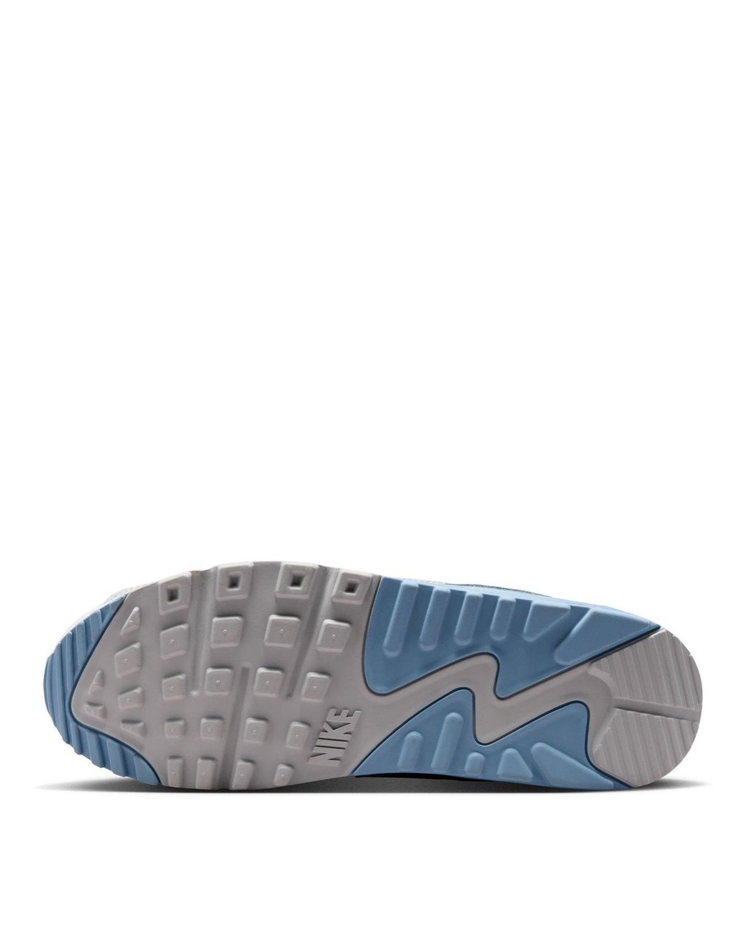 Nike Gray Air Max 90 Shoes for men
