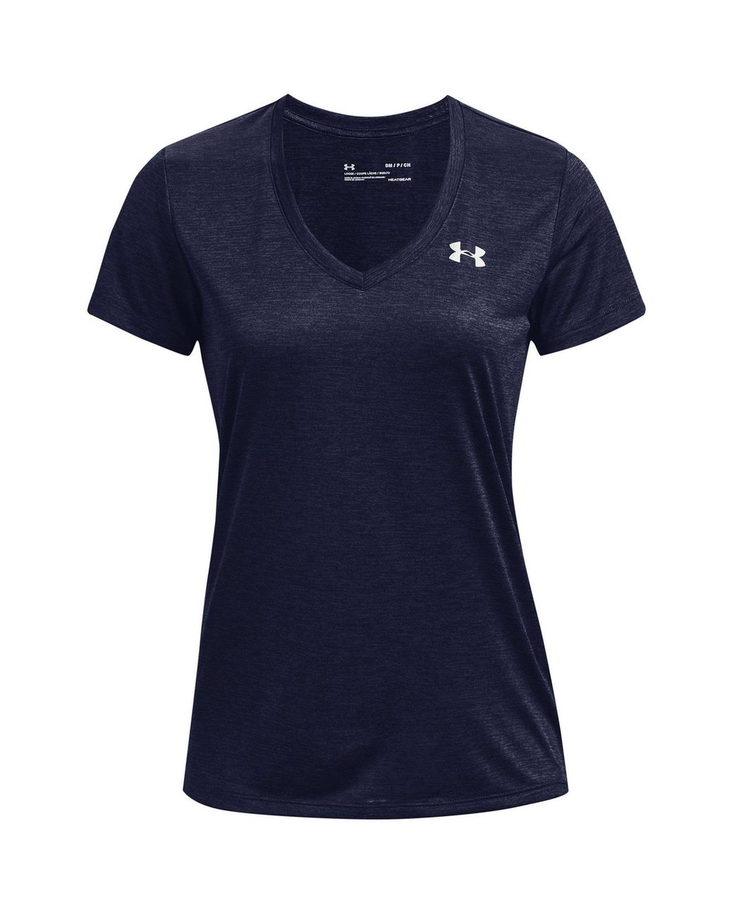 Under Armour Blue Tech Twist V-Neck Short Sleeve