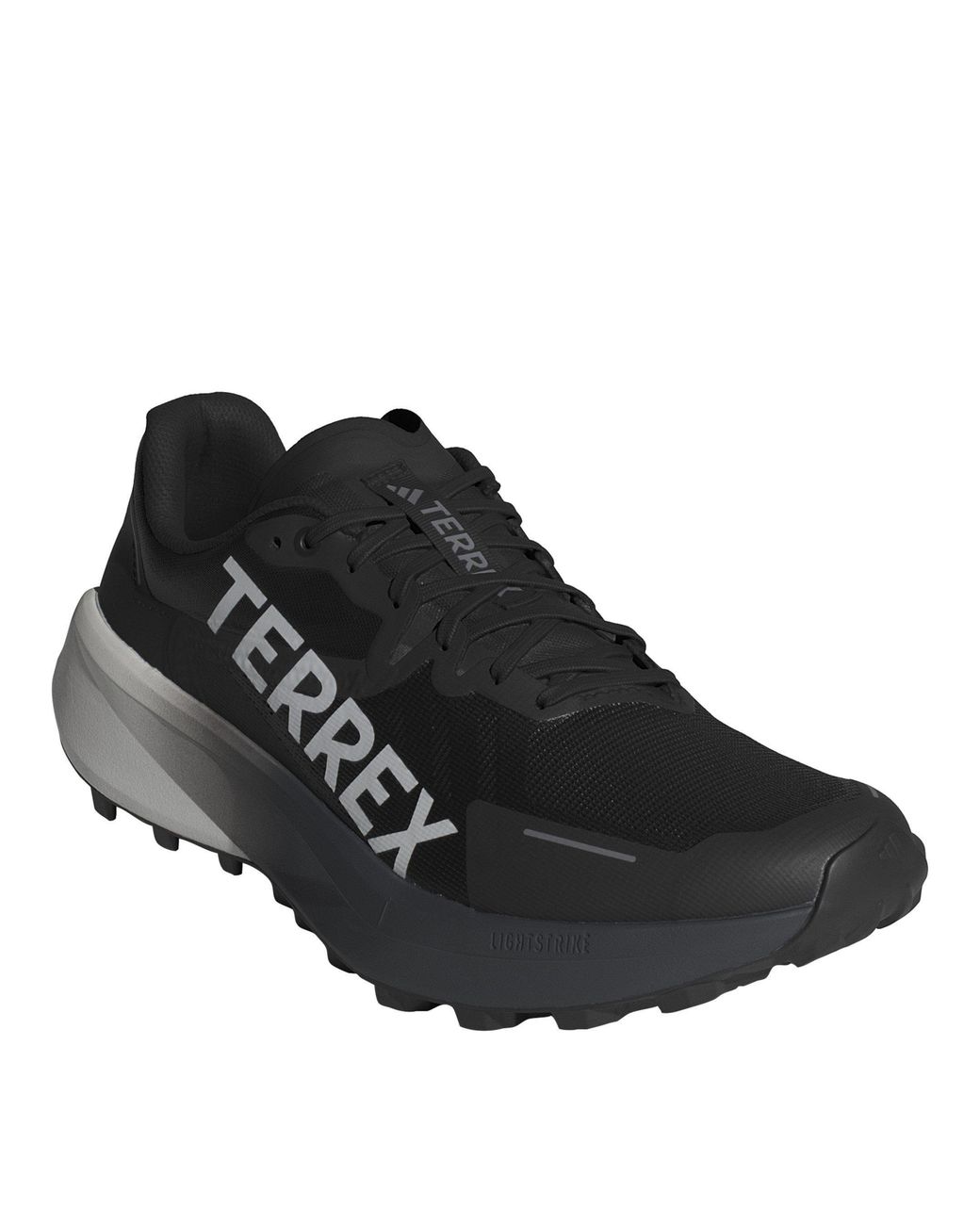 Adidas Black Terrex Agravic 3 Trail Running Shoes for men