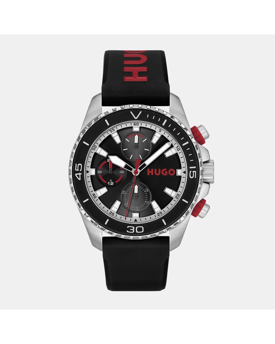 HUGO Black Gents #Dive Watch for men