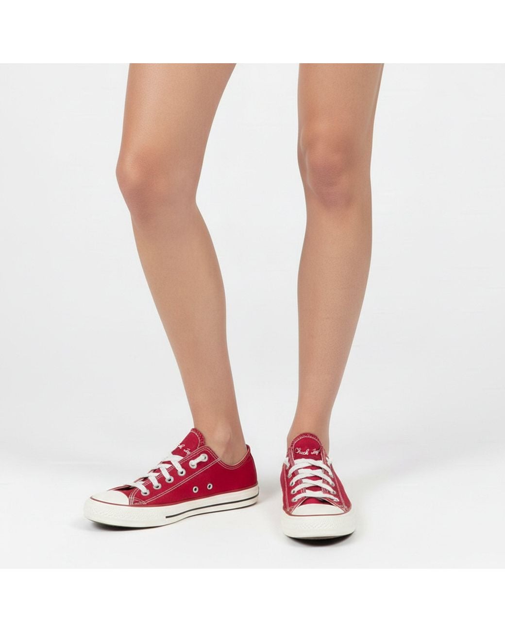 Converse Red Chuck Taylor All Star Classic Trainers