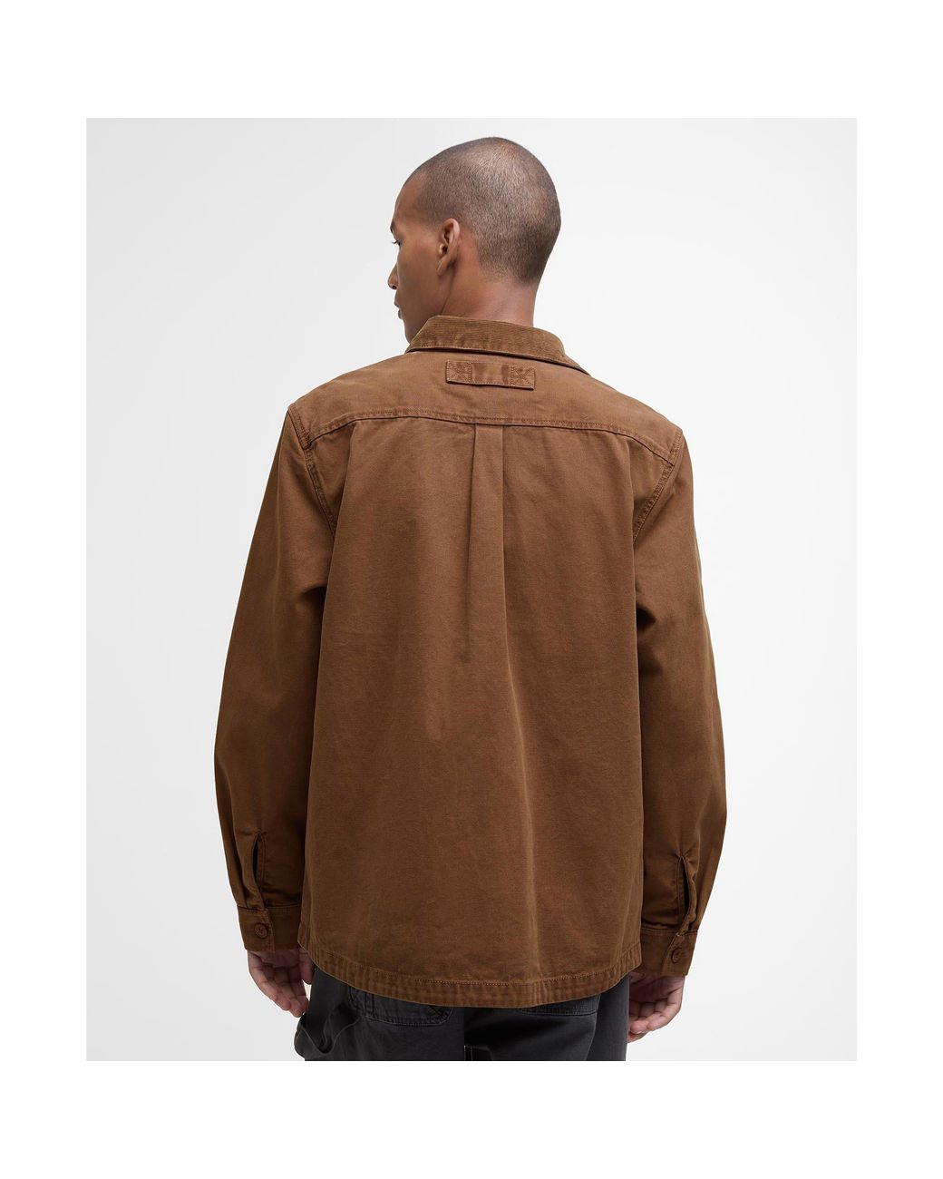 Barbour Brown Bowland Overshirt for men