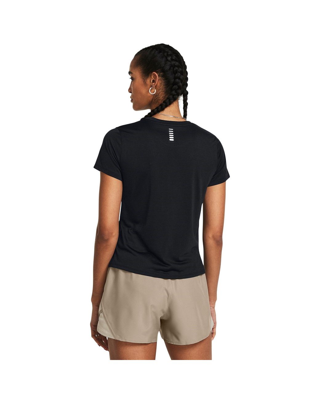 Under Armour Black Ua Launch Short Sleeve