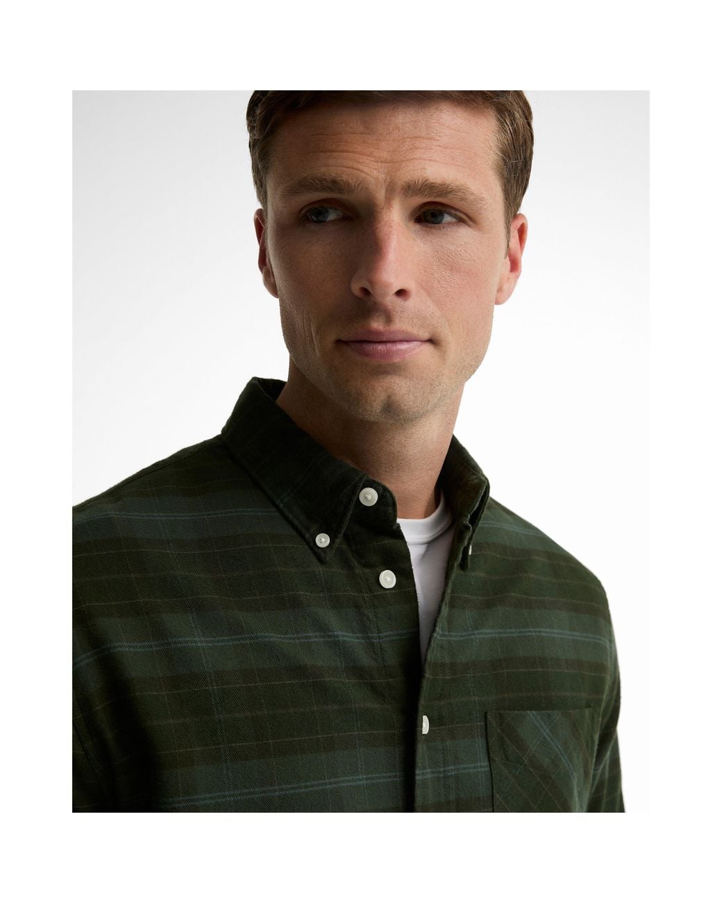 Barbour Black Dunoon Tartan Cotton Long-Sleeve Shirt for men