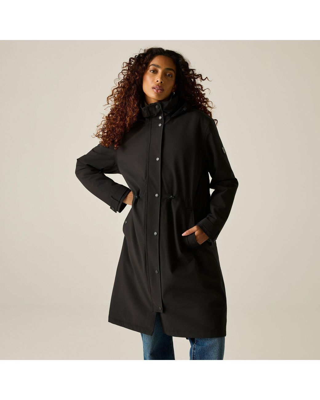 Regatta Black Yasira Waterproof Jacket