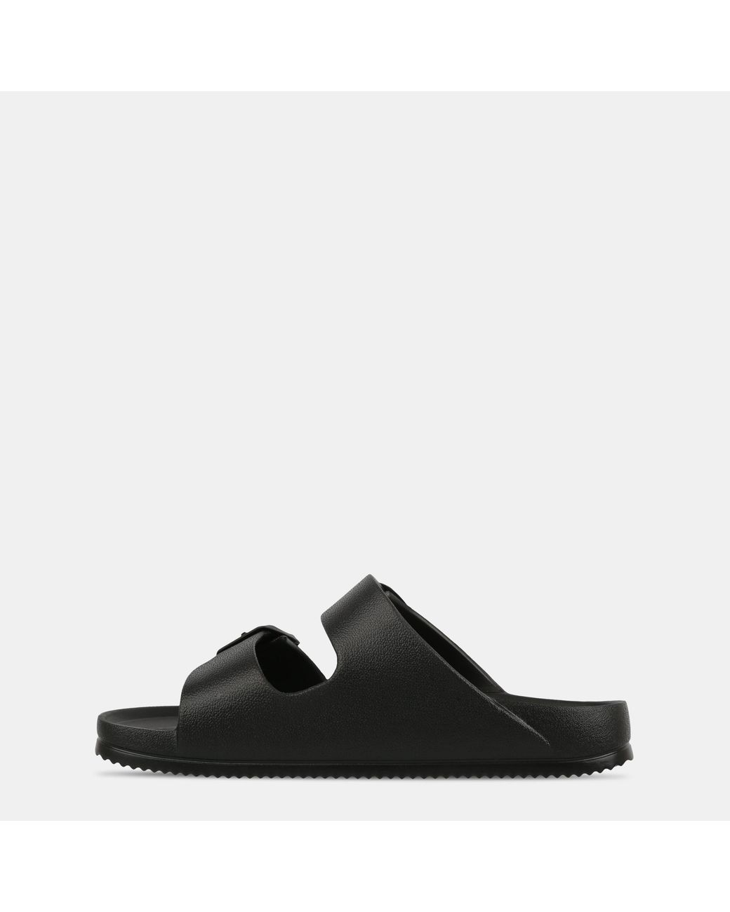 Jack Wills Black Two Strap Sandals