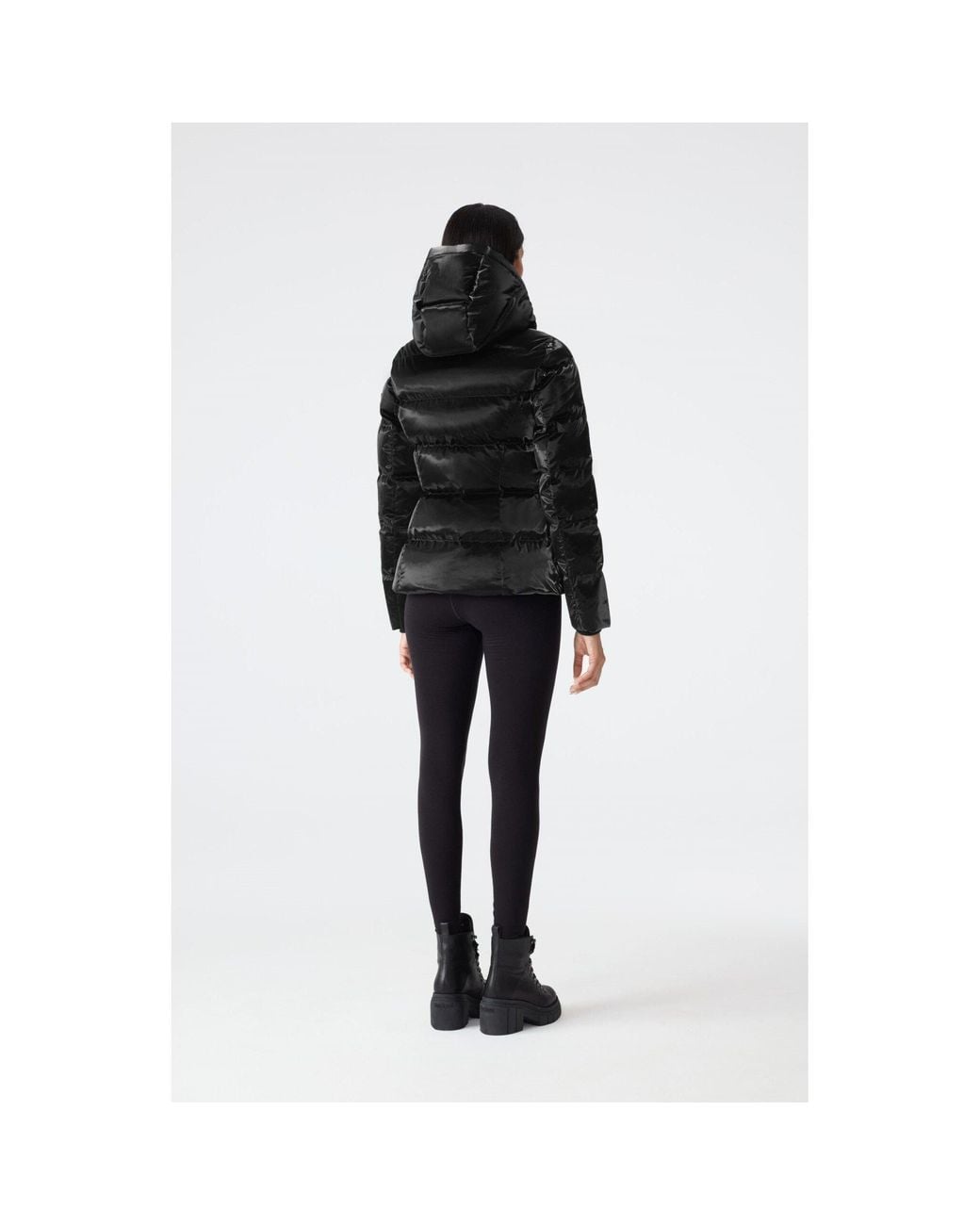 Mackage Black Madalyn Glo Short Puffer Jacket