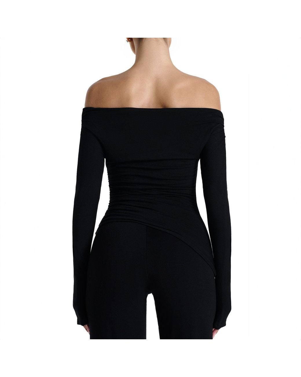 Naked Wardrobe Black Naked W Asymmetric T Ld64