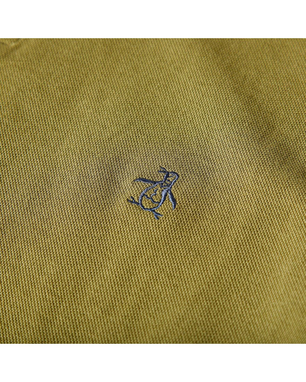 Original Penguin Green Short Sleeve Polo Shirt for men