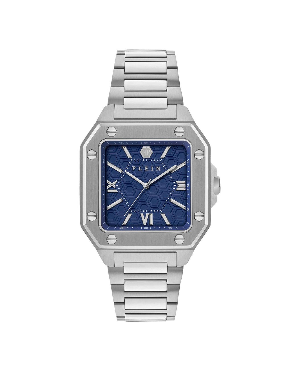 Philipp Plein Metallic Rock Couture Analogue Quartz Watch for men
