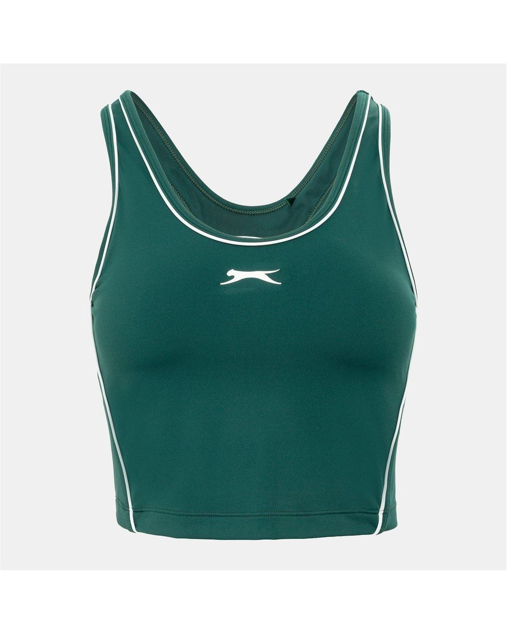 Slazenger 1881 Green Racerback Vest