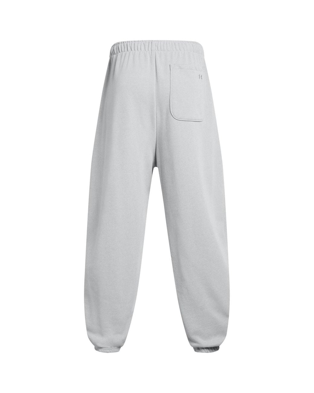Under Armour Gray Closed Hem Fleece Terry Joggers for men
