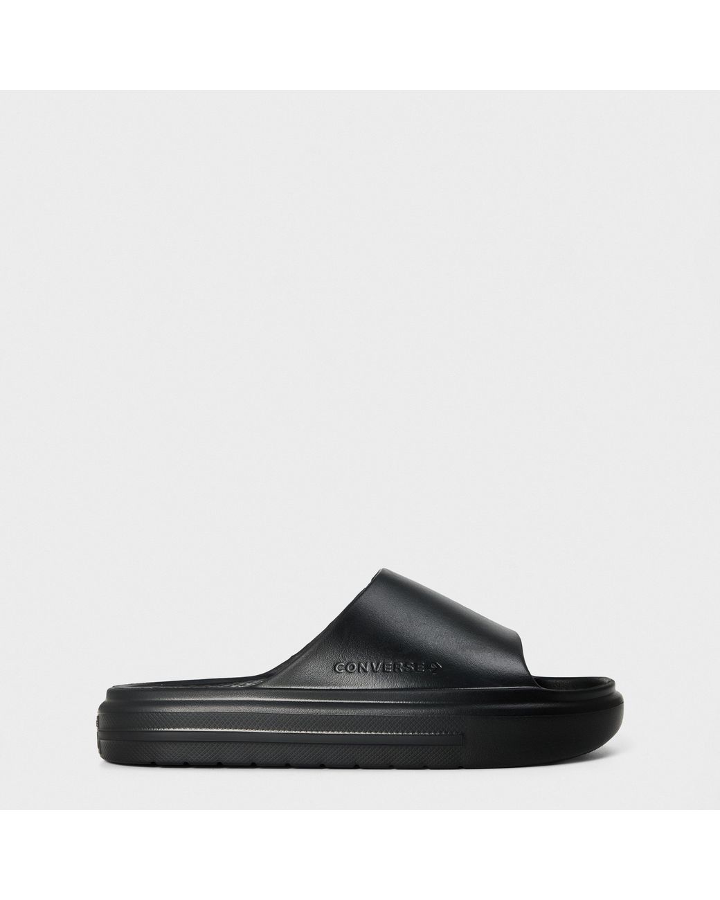 Converse Black Essen Pool Sliders for men