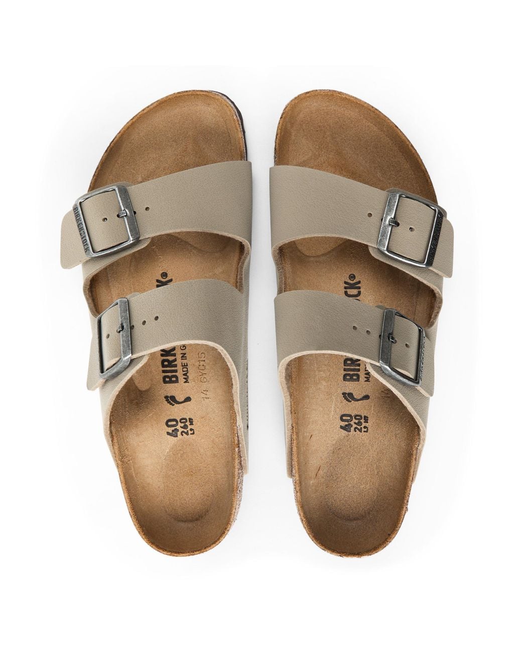 Birkenstock Brown Arzna Adjustable Flat Sandals