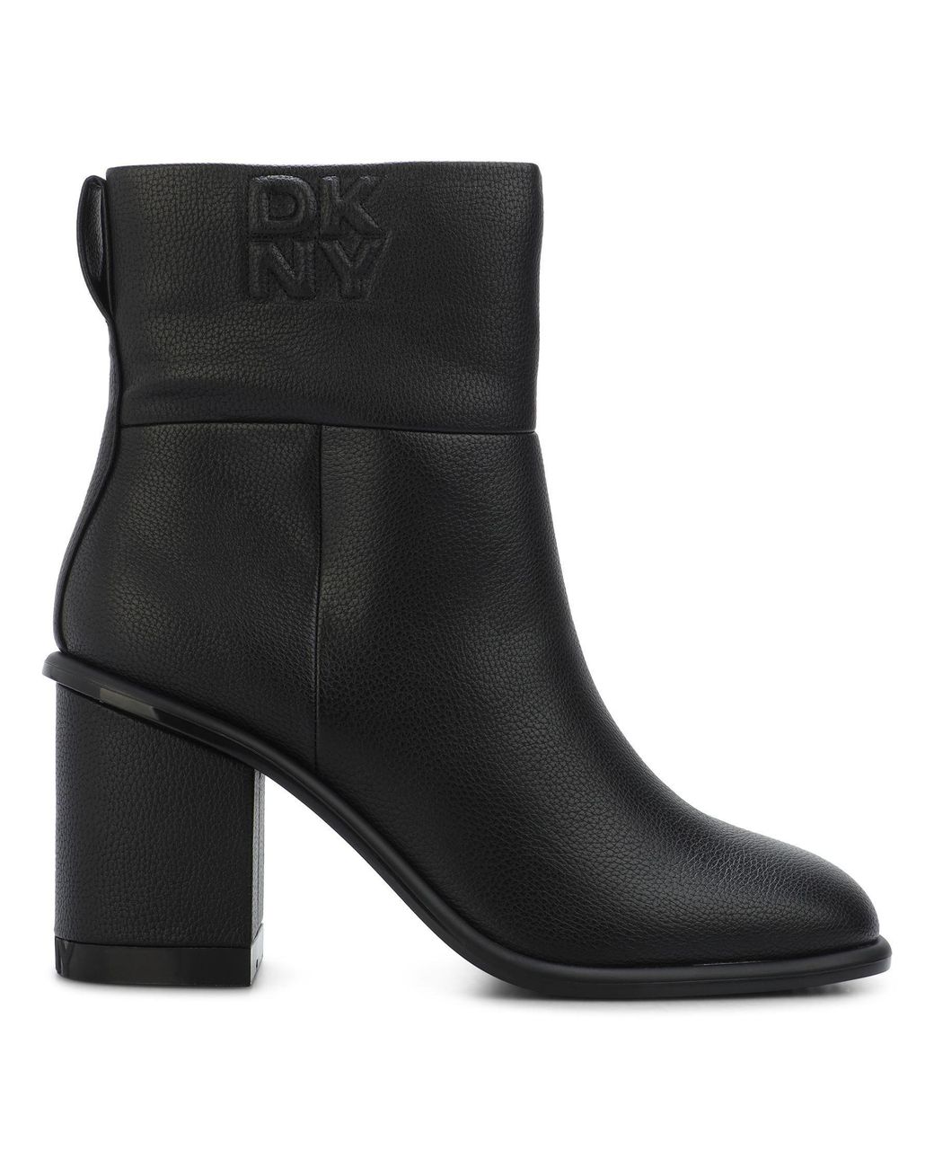 DKNY Black Mandell Heeled Boots