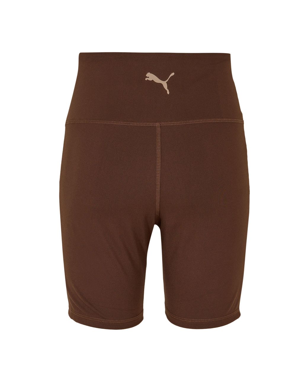 PUMA Brown W Train Hw 5 Tight Short Cycling