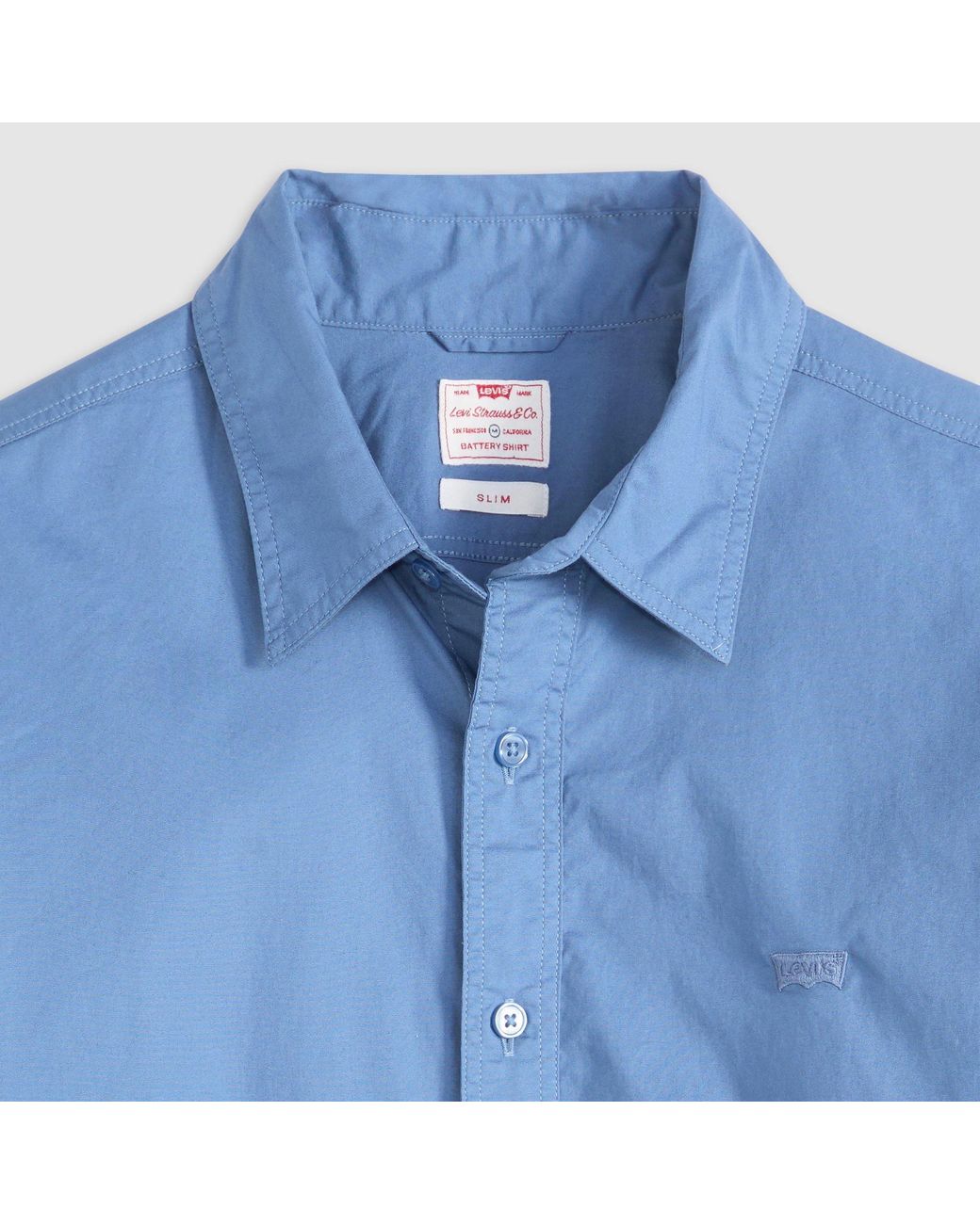 Levi's Blue Levi's Slm Fit Shirt for men